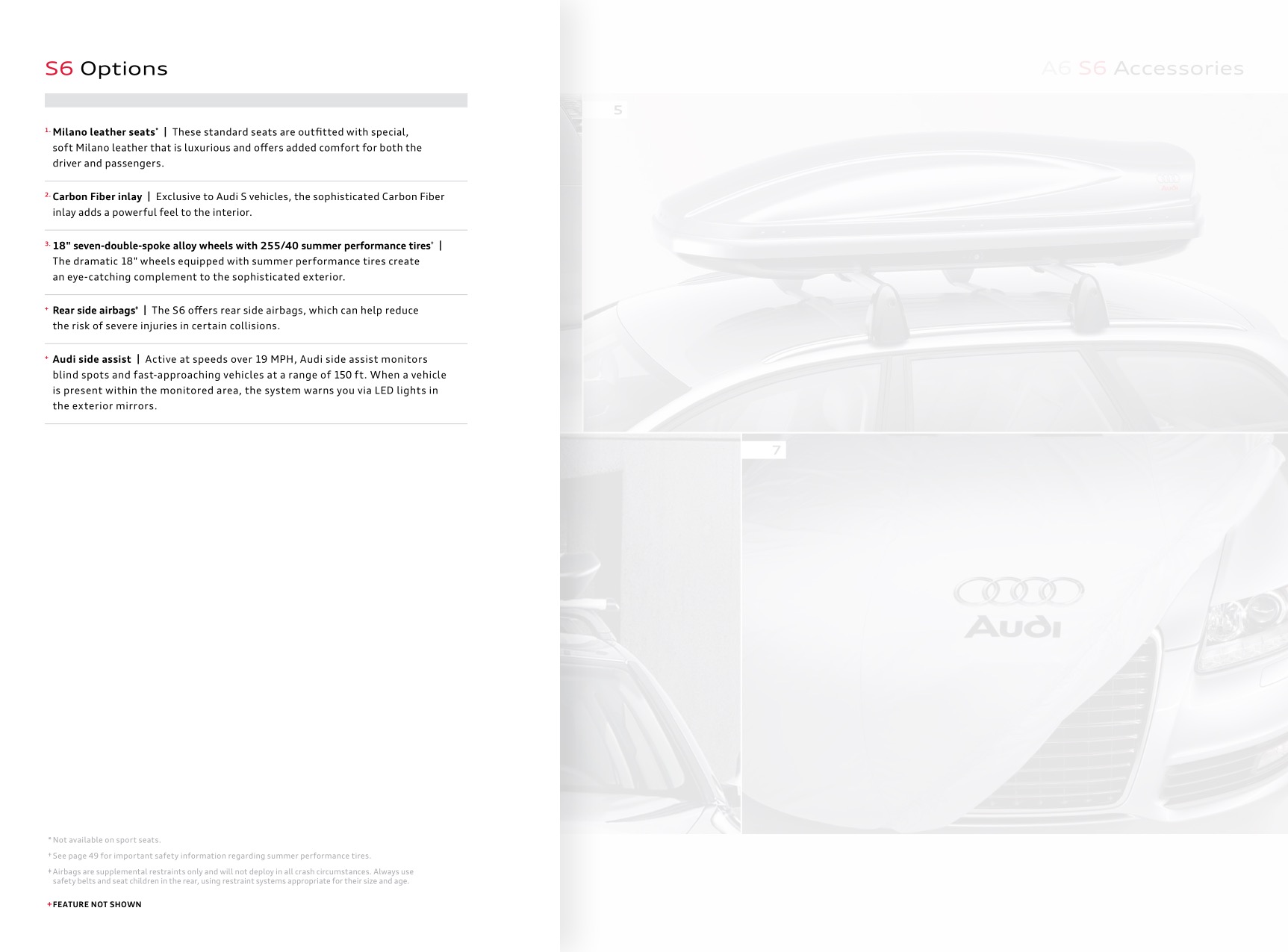 2011 Audi A6 Brochure Page 50